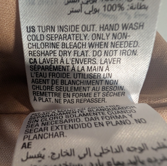 INC International Concepts Sequin Wrap Dress in Rose Gold Size XL - Picture 10 of 10